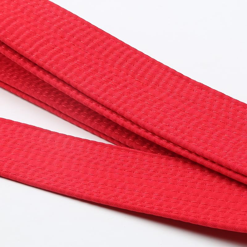 W WESING WESING Karate Belt WKF Approved for Karate Competition Black Red Blue Belt Martial Arts - Image 4